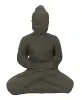 Artikelbild 1 des Artikels “Sitzender Buddha Borobudur, 18cm hoch, aus Lavagestein gegossen, antikisiert “